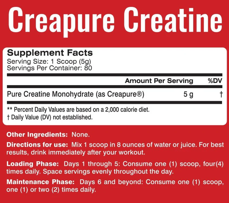 Rixast Creatine Powder (Creapure®) Pure German Creatine