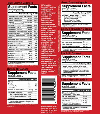 Rixast Immortal® Elite Multi-Vitamin Pack